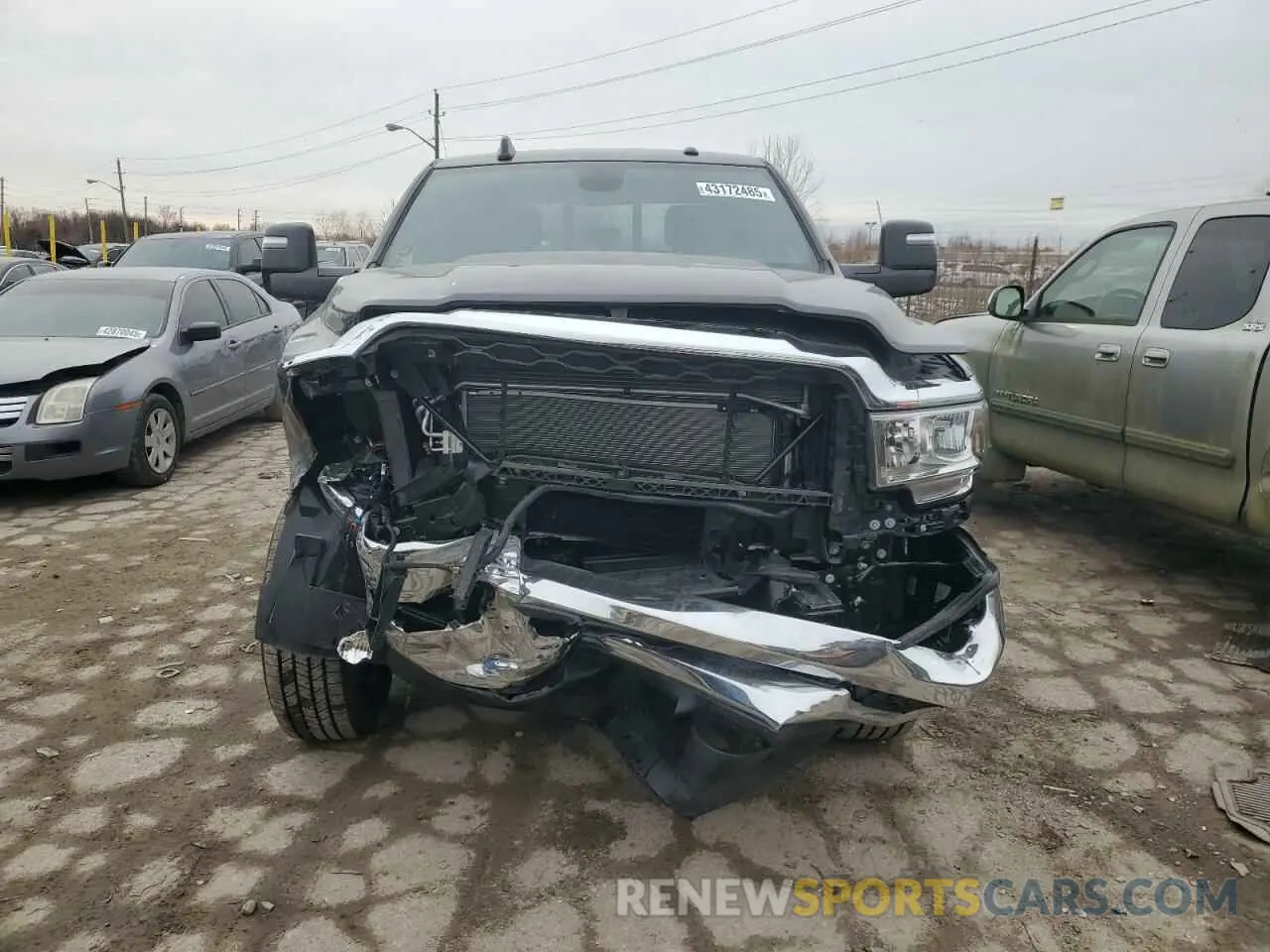 5 Photograph of a damaged car 3C6UR5CJ4RG367640 RAM 2500 2024