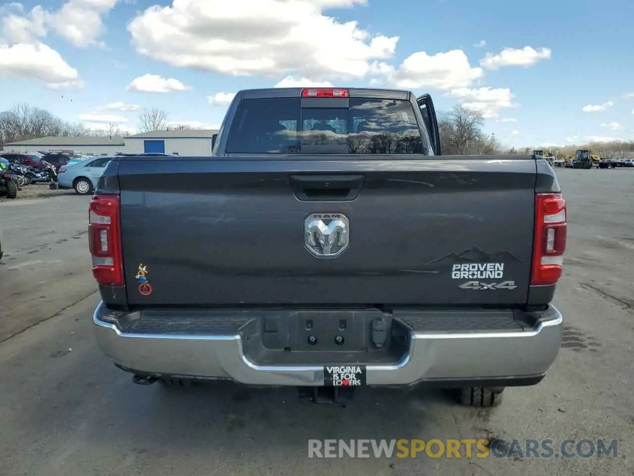 6 Photograph of a damaged car 3C6UR5CJ8RG171586 RAM 2500 2024