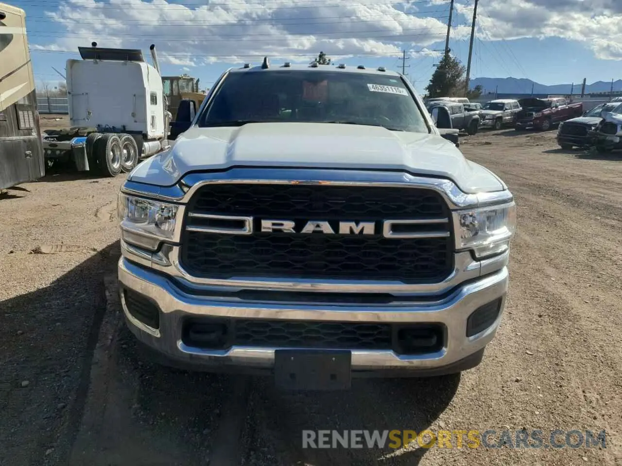 5 Photograph of a damaged car 3C6UR5CL7RG216115 RAM 2500 2024