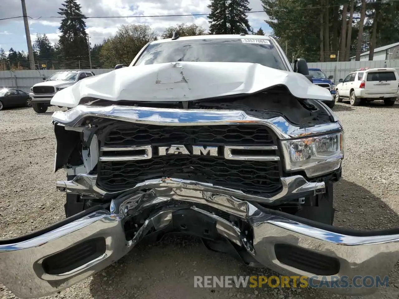 5 Photograph of a damaged car 3C6UR5CL8RG298811 RAM 2500 2024