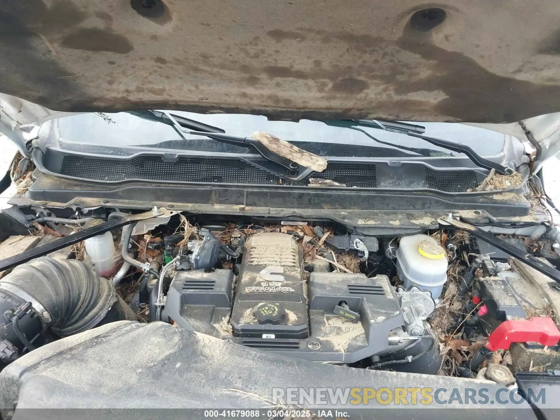 9 Photograph of a damaged car 3C6UR5CLXRG116848 RAM 2500 2024