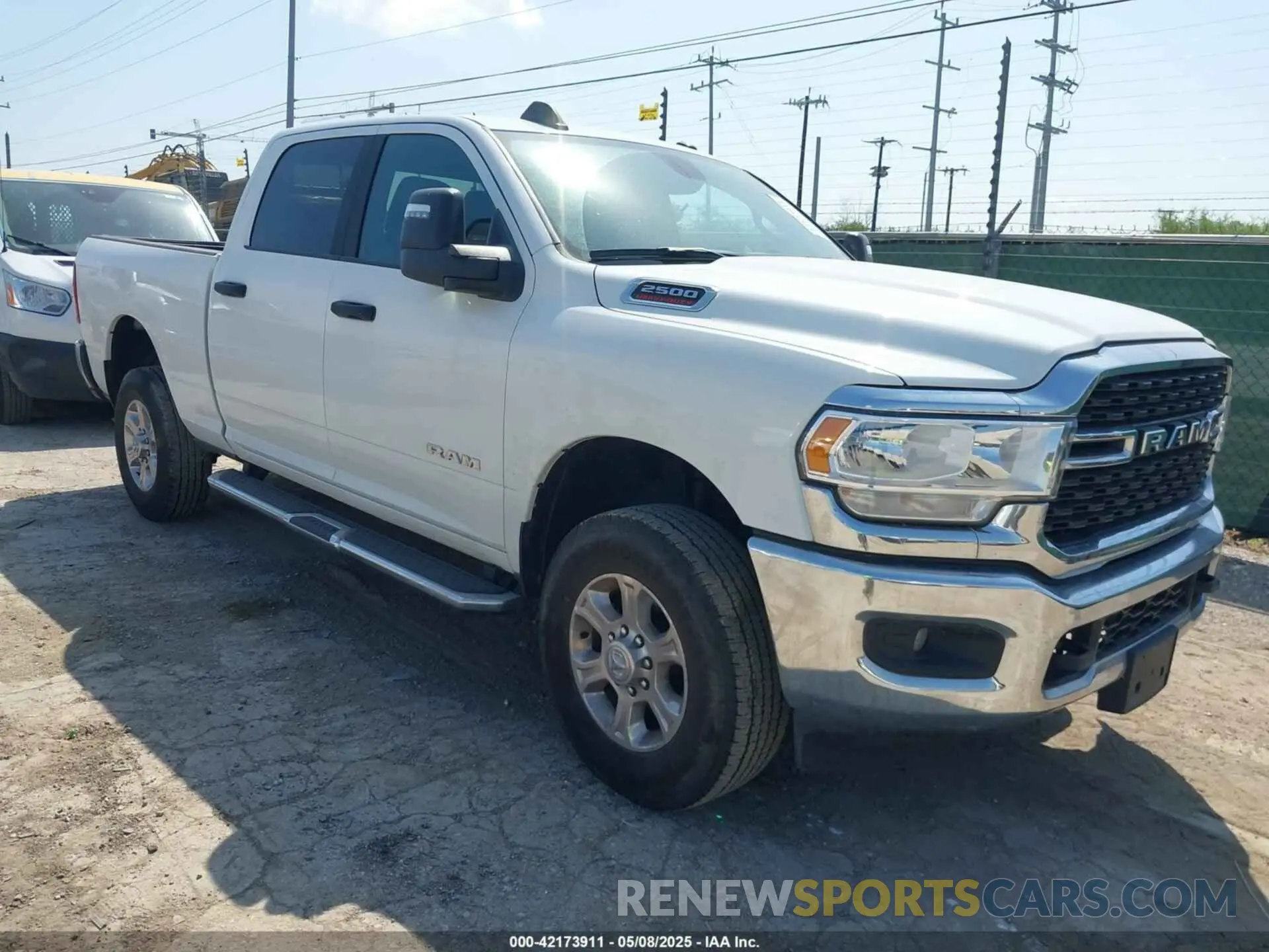 1 Photograph of a damaged car 3C6UR5DJ3RG354859 RAM 2500 2024