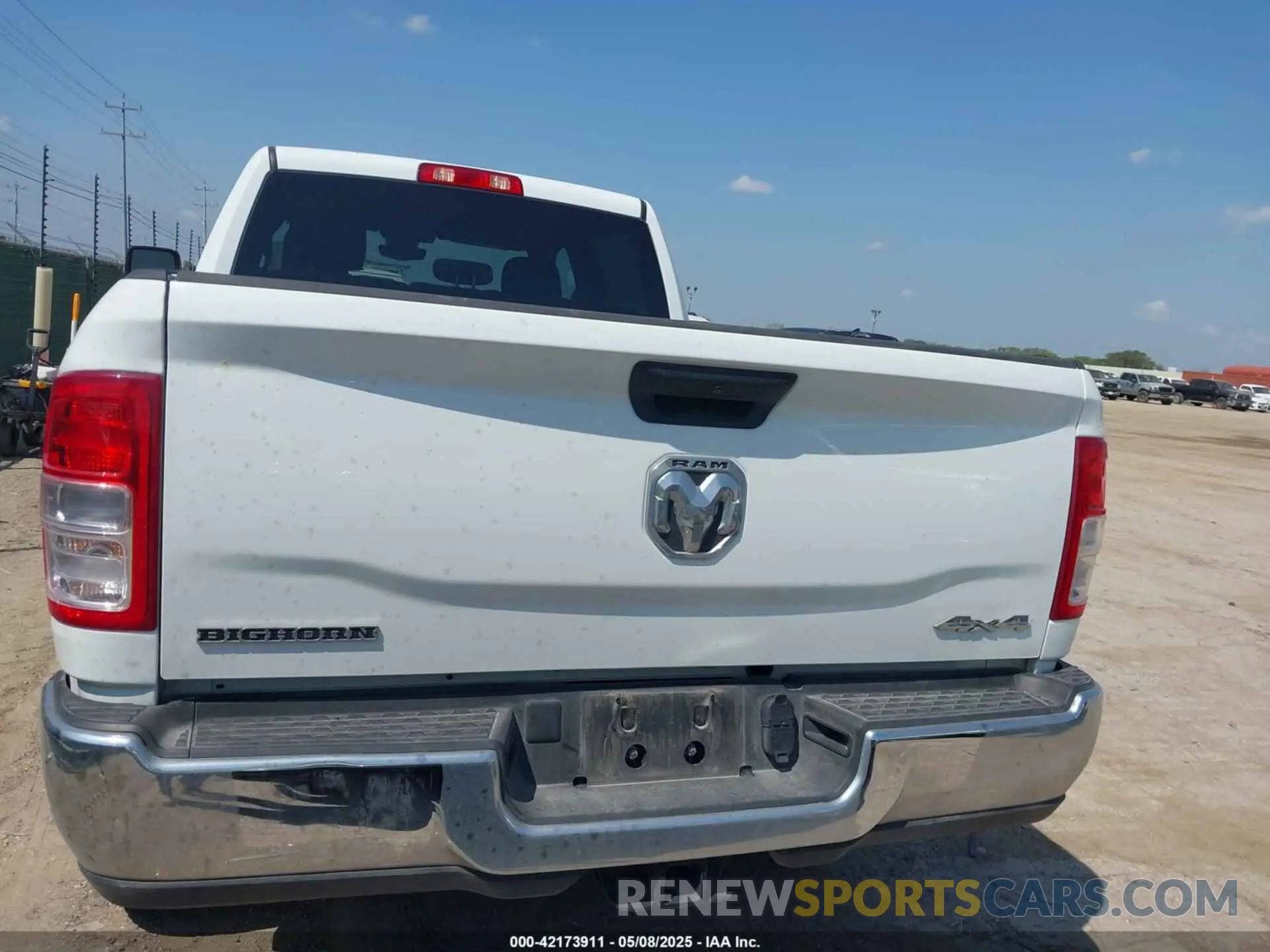 16 Photograph of a damaged car 3C6UR5DJ3RG354859 RAM 2500 2024