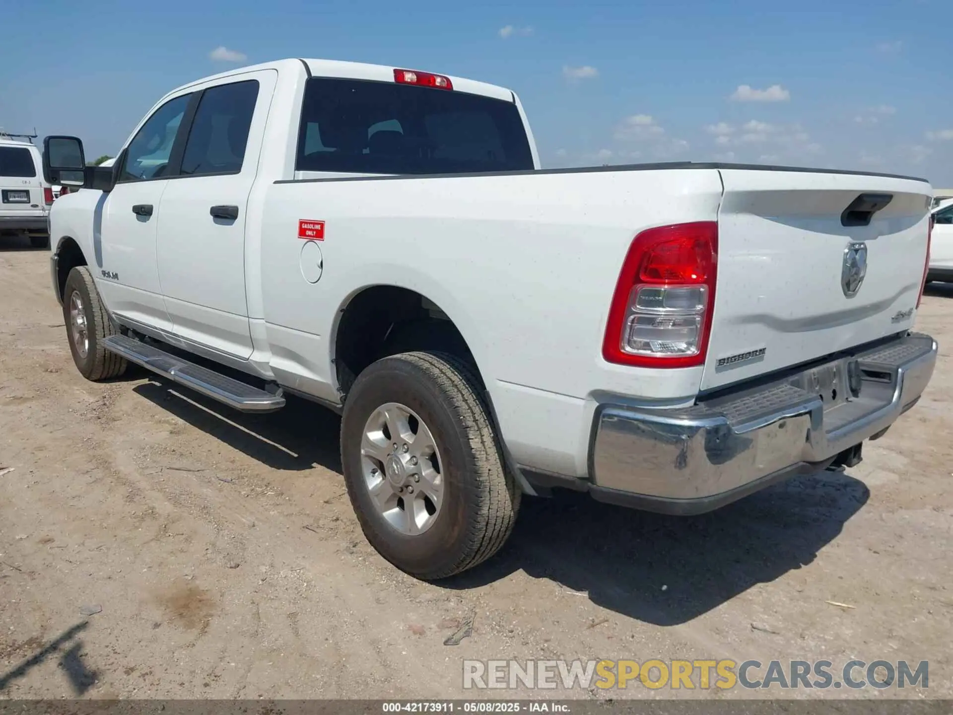 3 Photograph of a damaged car 3C6UR5DJ3RG354859 RAM 2500 2024