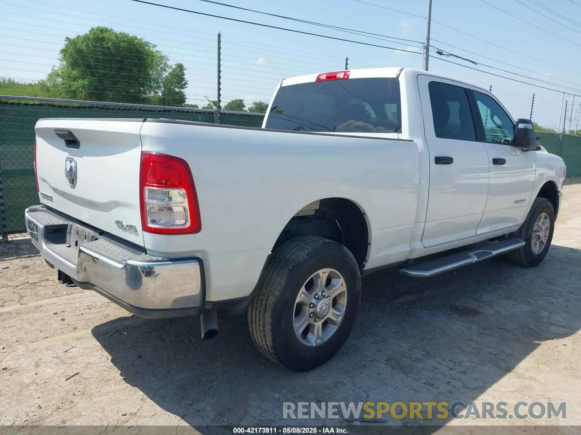 4 Photograph of a damaged car 3C6UR5DJ3RG354859 RAM 2500 2024