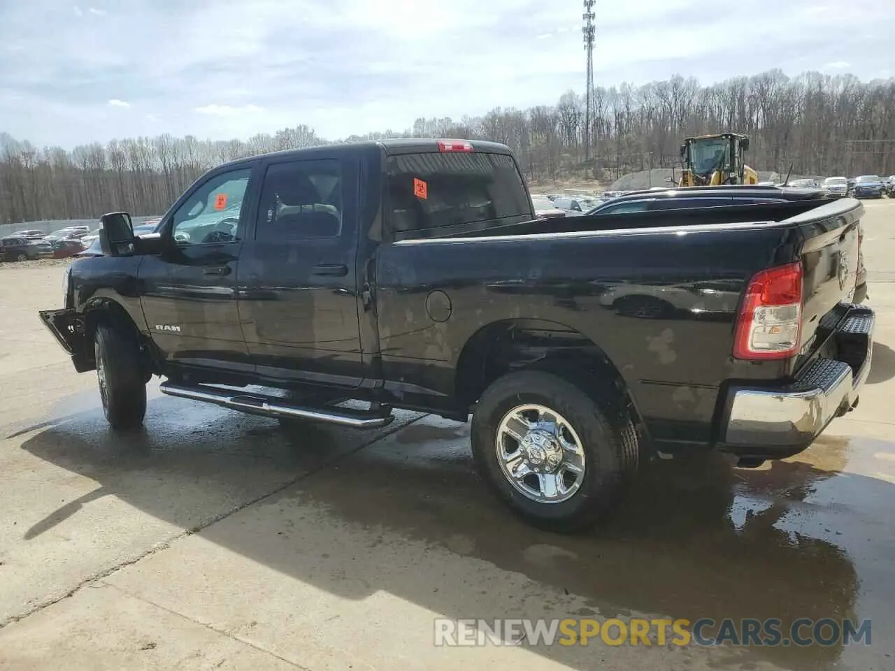 2 Photograph of a damaged car 3C6UR5DJ4RG348603 RAM 2500 2024