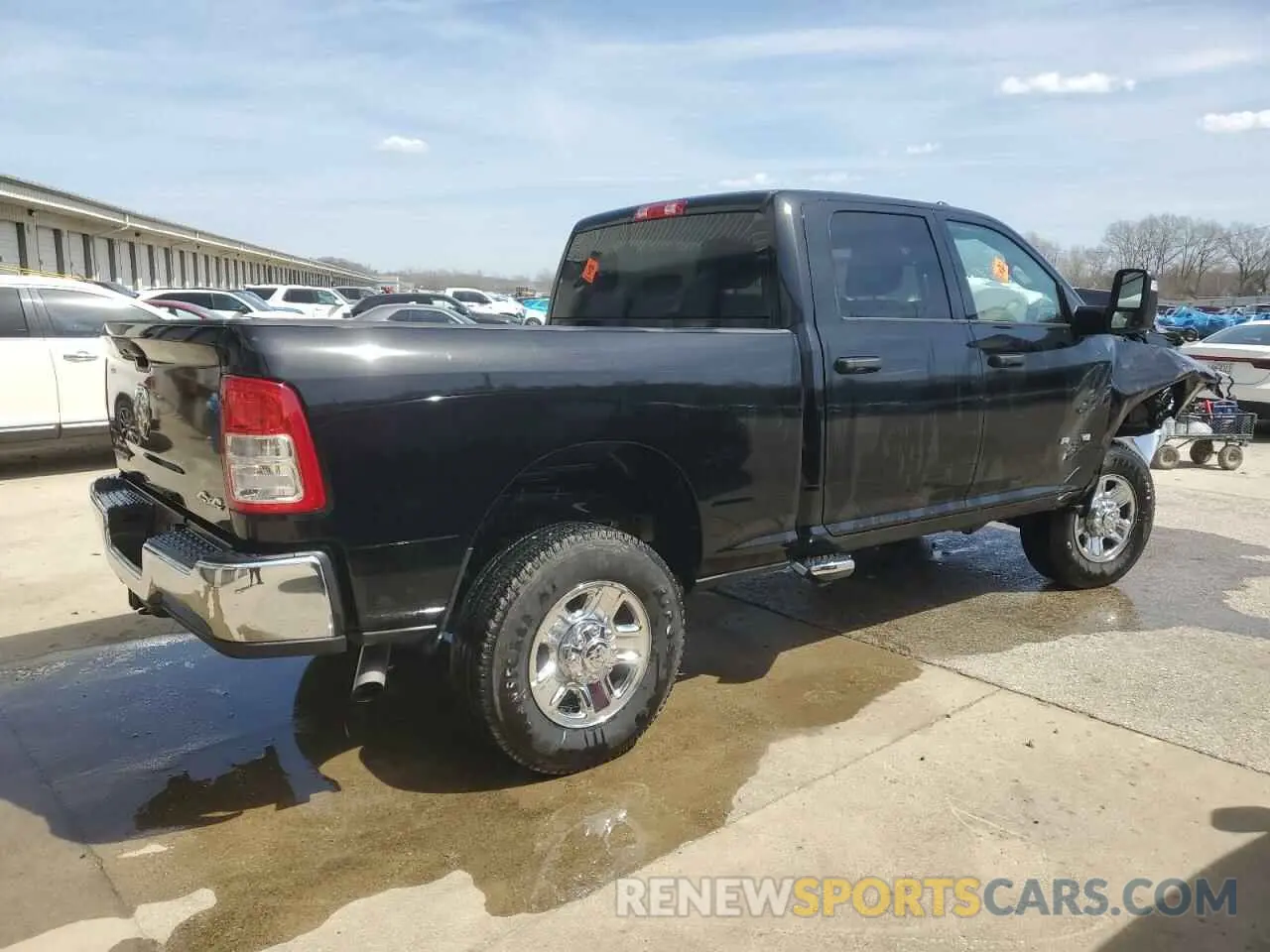 3 Photograph of a damaged car 3C6UR5DJ4RG348603 RAM 2500 2024