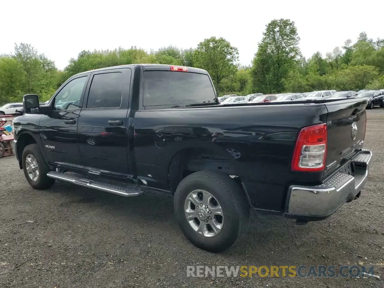 2 Photograph of a damaged car 3C6UR5DJXRG249736 RAM 2500 2024