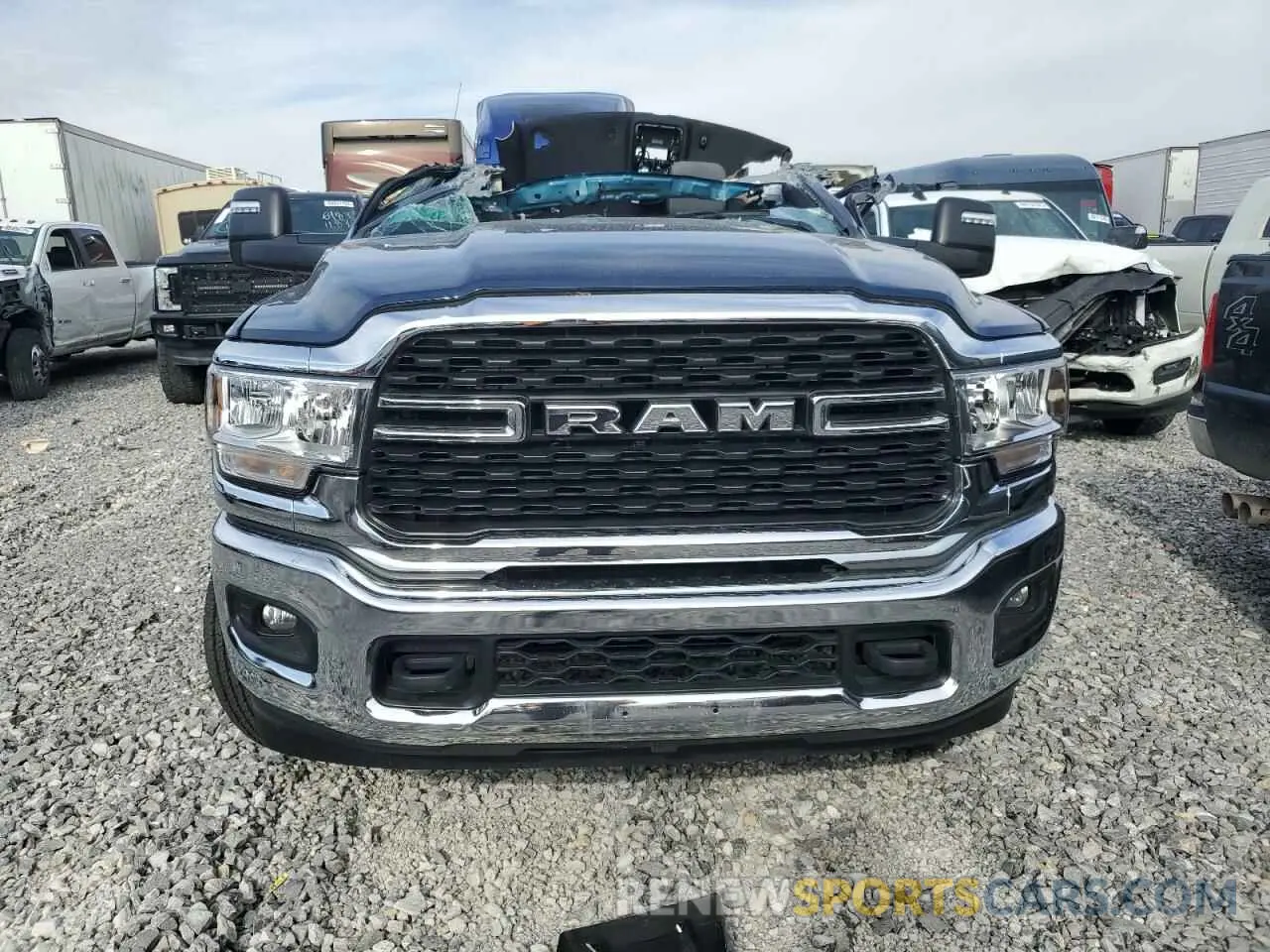 5 Photograph of a damaged car 3C6UR5DJXRG322927 RAM 2500 2024