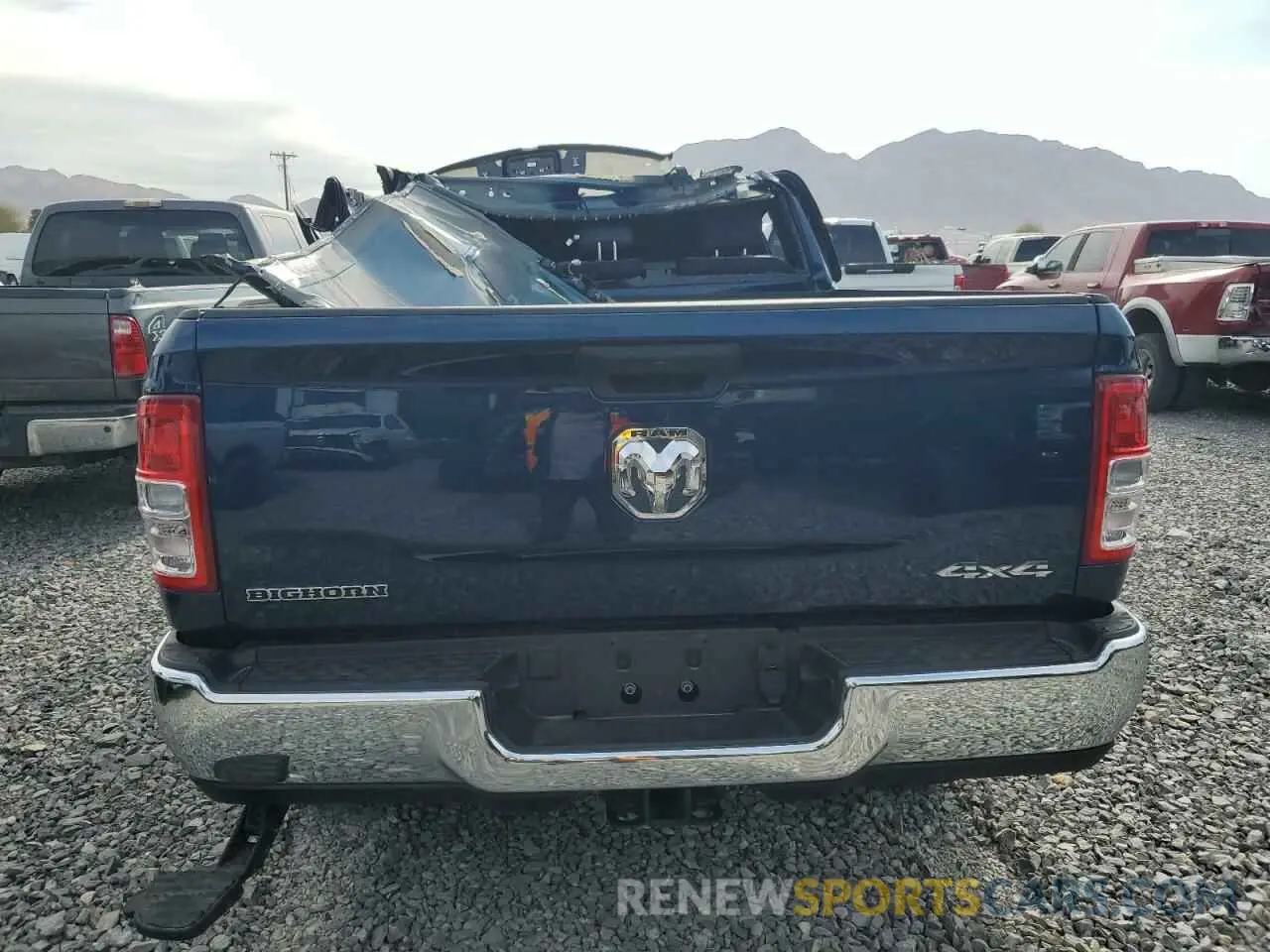6 Photograph of a damaged car 3C6UR5DJXRG322927 RAM 2500 2024