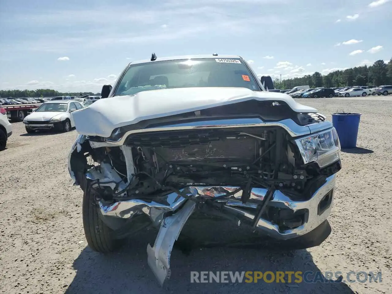5 Photograph of a damaged car 3C6UR5DL0RG338202 RAM 2500 2024