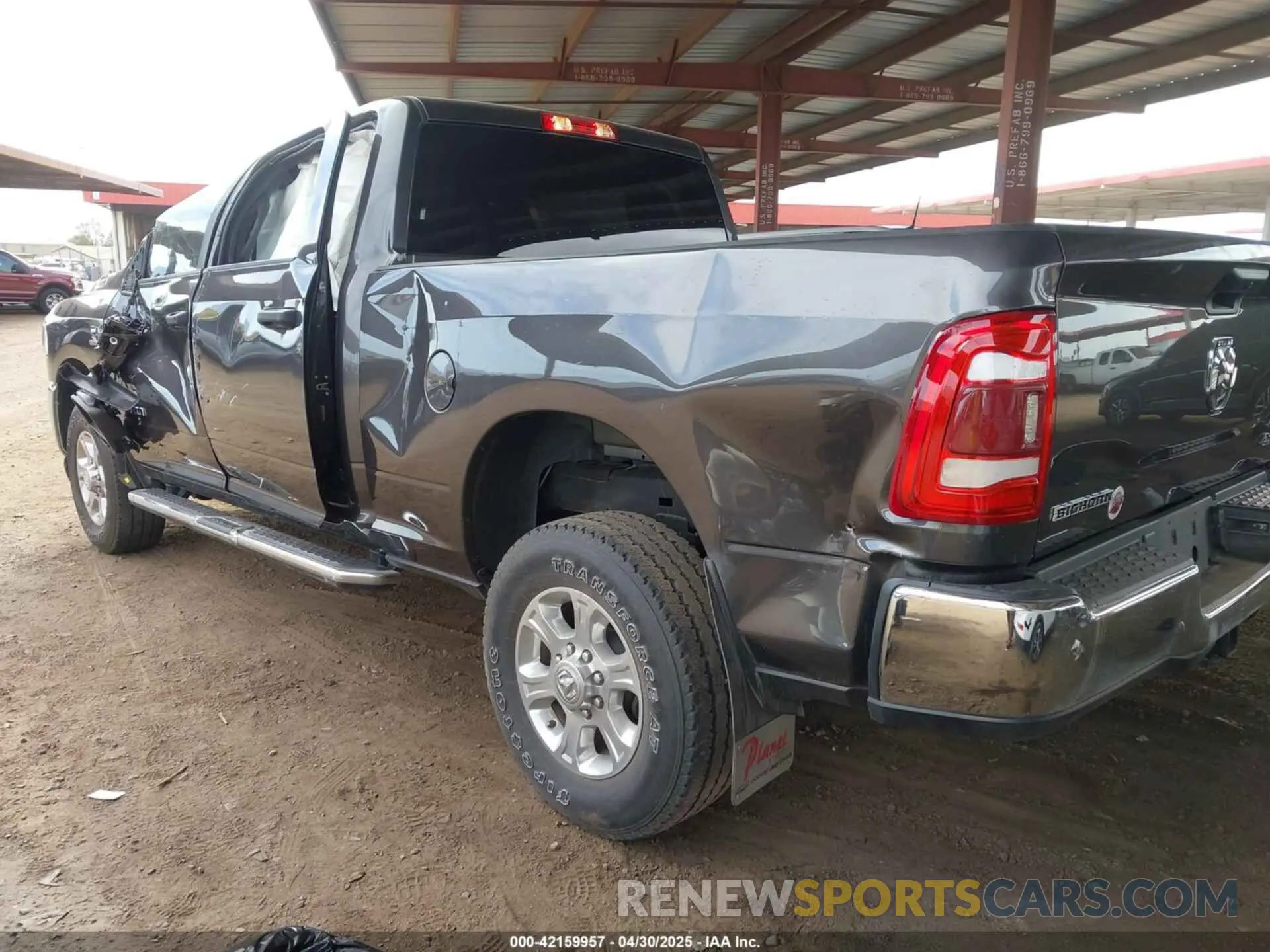 3 Photograph of a damaged car 3C6UR5DL1RG105526 RAM 2500 2024