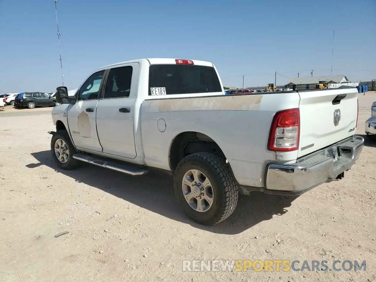 2 Photograph of a damaged car 3C6UR5DL1RG106160 RAM 2500 2024