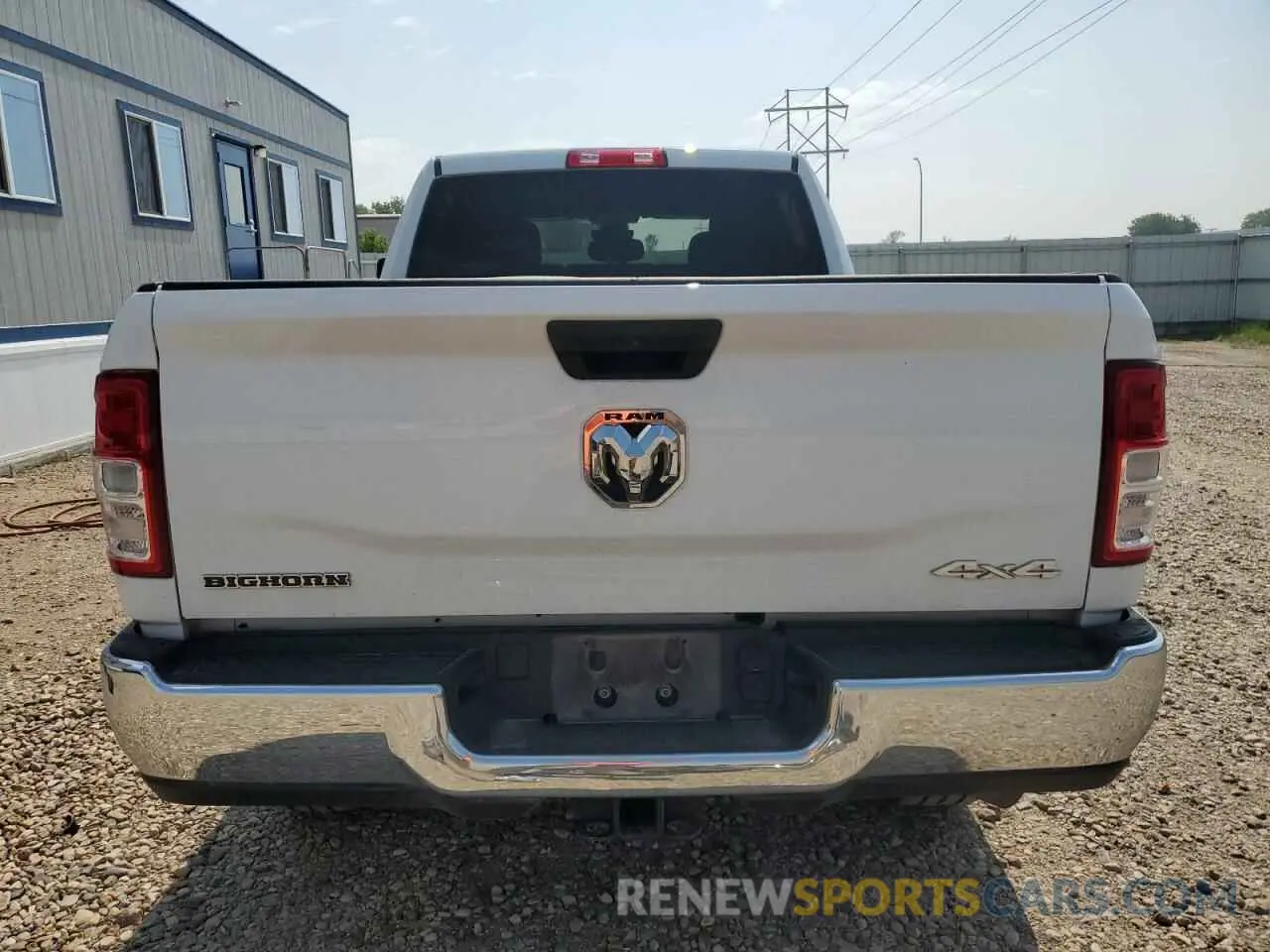 6 Photograph of a damaged car 3C6UR5DL1RG338502 RAM 2500 2024