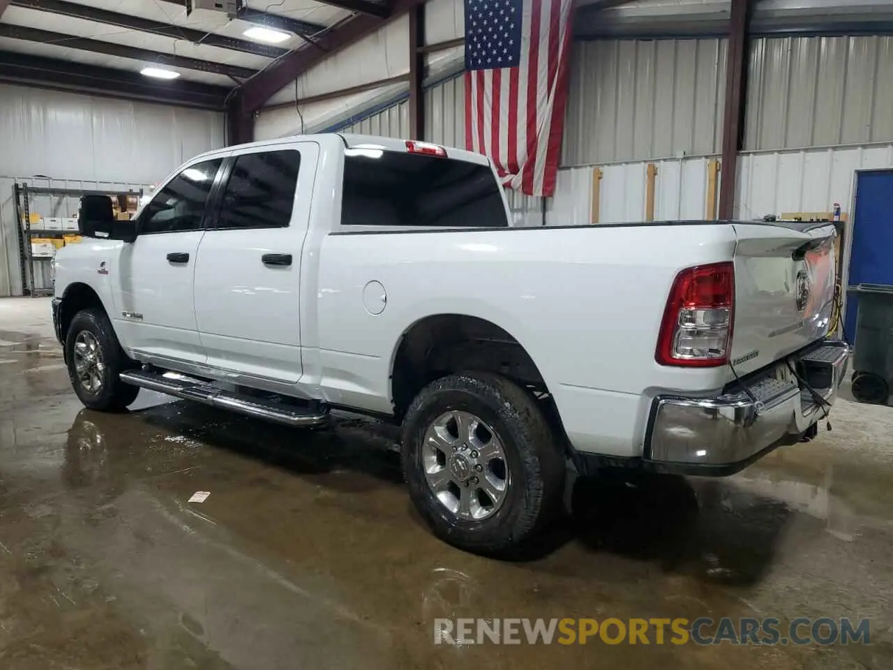2 Photograph of a damaged car 3C6UR5DL2RG227179 RAM 2500 2024