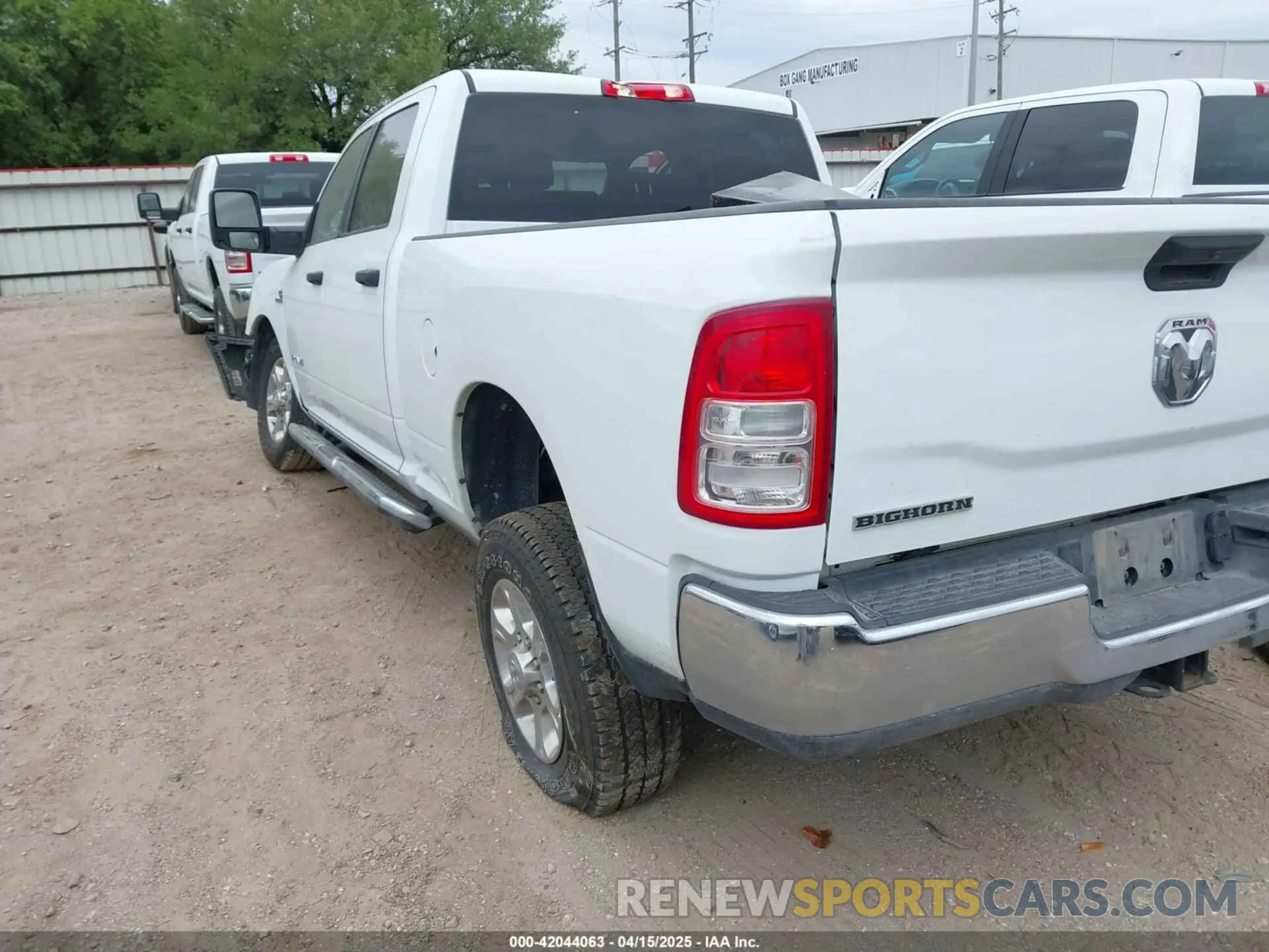 3 Photograph of a damaged car 3C6UR5DL2RG285616 RAM 2500 2024