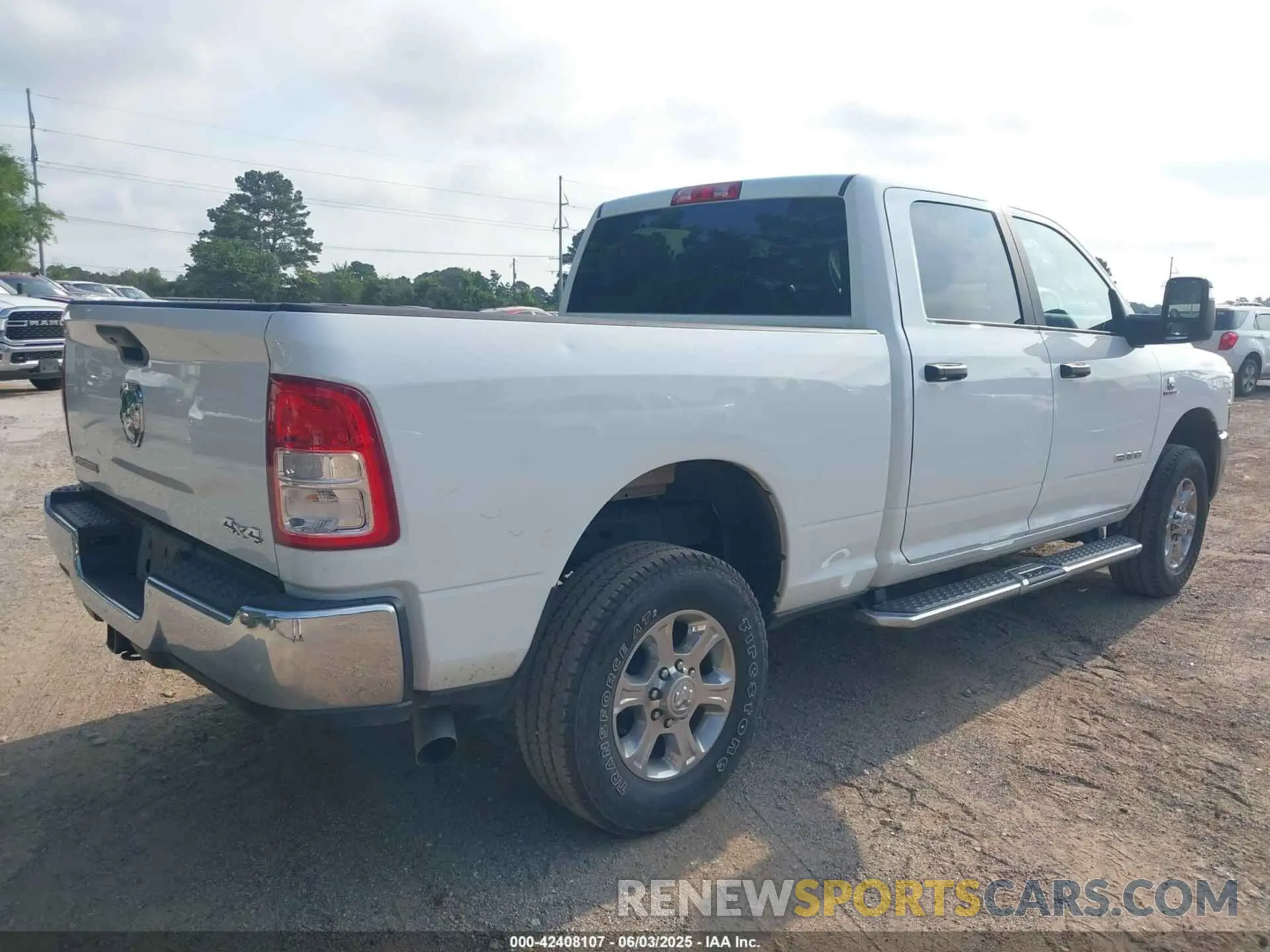 4 Photograph of a damaged car 3C6UR5DL3RG303931 RAM 2500 2024
