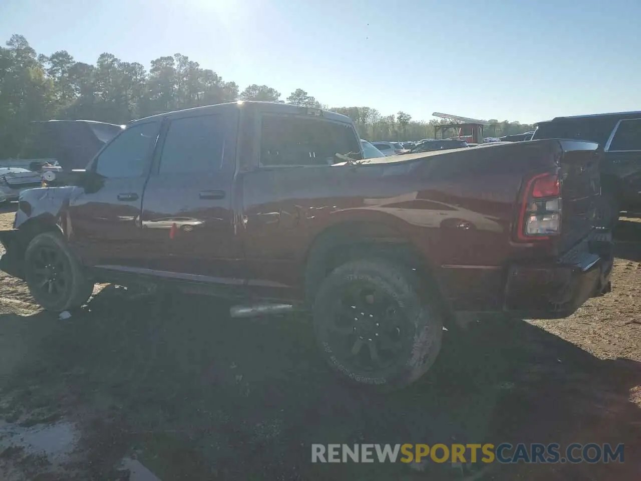 2 Photograph of a damaged car 3C6UR5DL5RG357067 RAM 2500 2024
