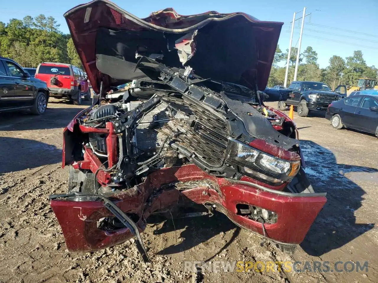 5 Photograph of a damaged car 3C6UR5DL5RG357067 RAM 2500 2024