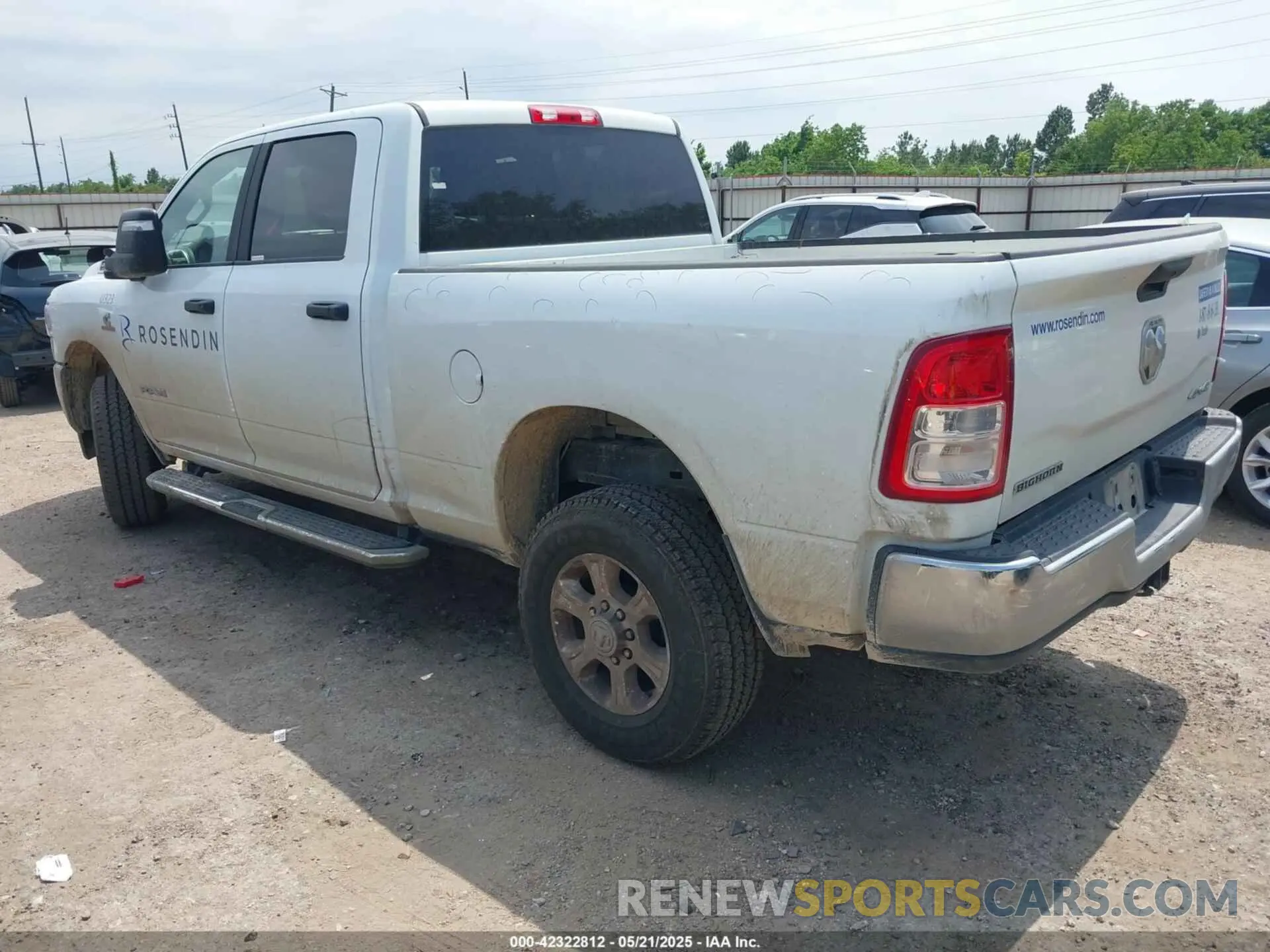 3 Photograph of a damaged car 3C6UR5DL6RG157864 RAM 2500 2024