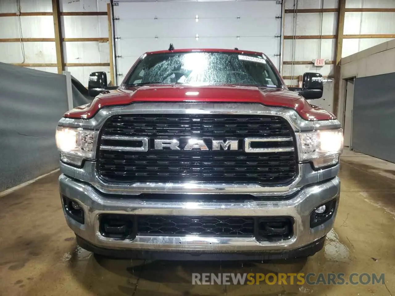 5 Photograph of a damaged car 3C6UR5DL6RG340181 RAM 2500 2024