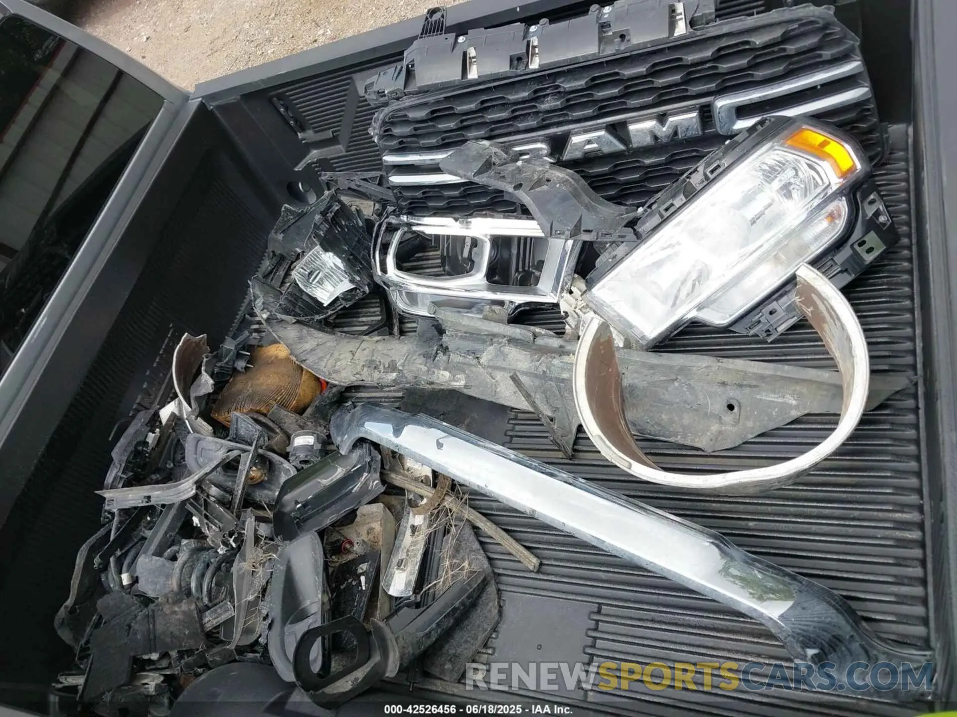 12 Photograph of a damaged car 3C6UR5DL8RG343566 RAM 2500 2024