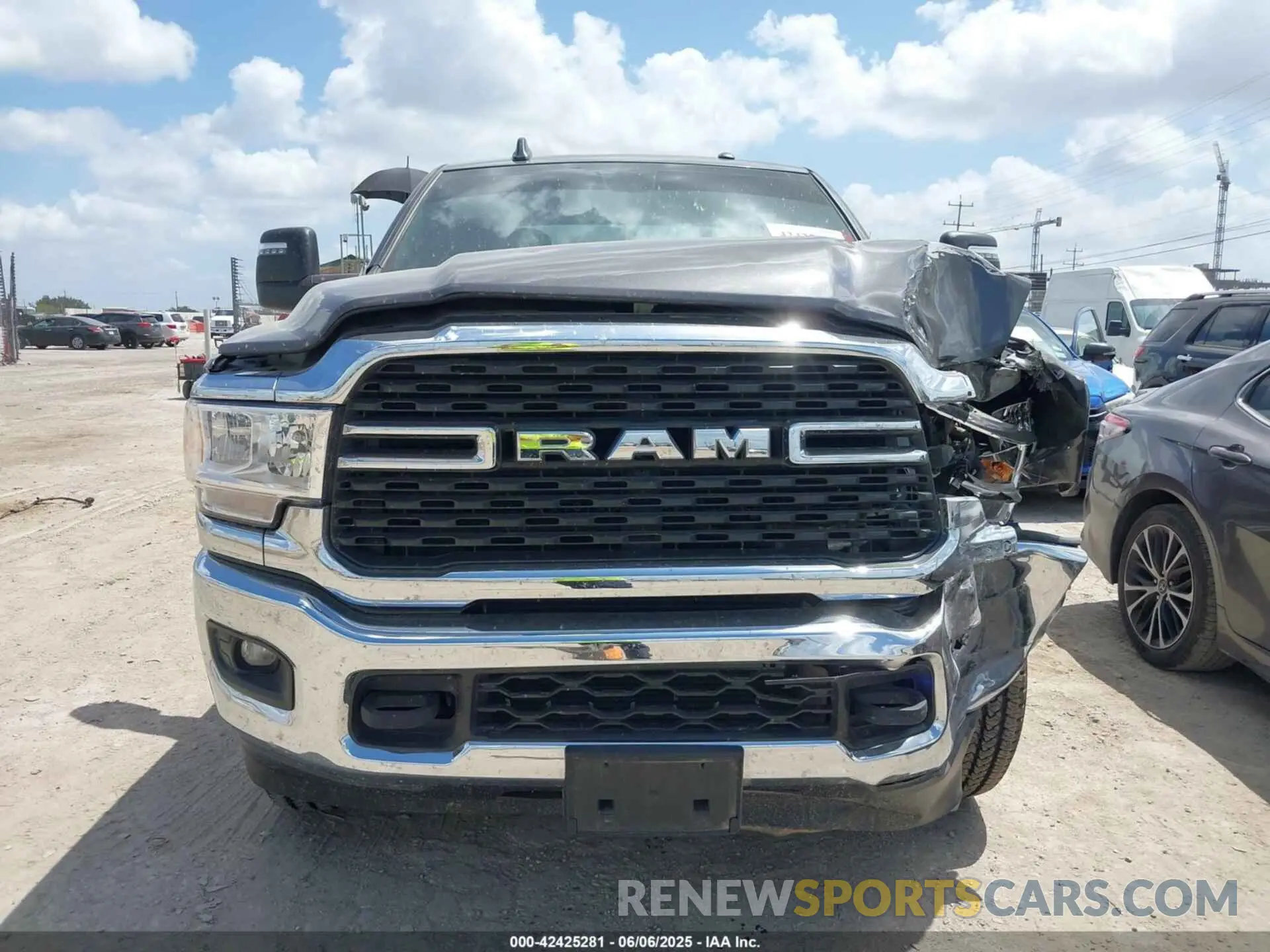 12 Photograph of a damaged car 3C6UR5DL9RG343480 RAM 2500 2024