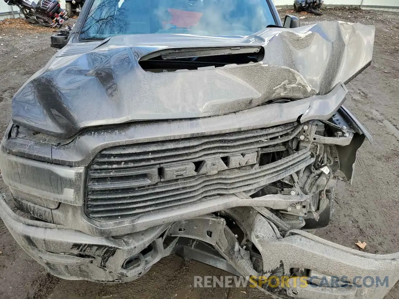 11 Photograph of a damaged car 3C6UR5FJ2RG223788 RAM 2500 2024