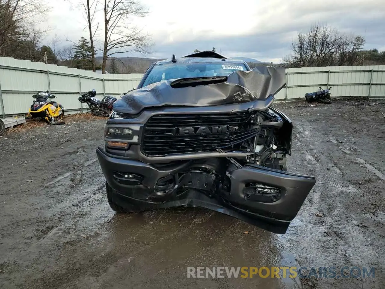 5 Photograph of a damaged car 3C6UR5FJ2RG223788 RAM 2500 2024
