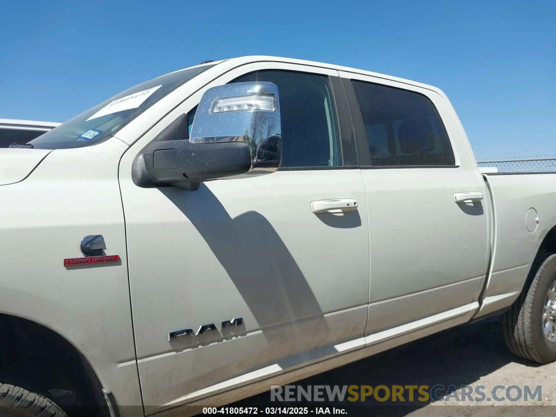 14 Photograph of a damaged car 3C6UR5FL8RG239740 RAM 2500 2024