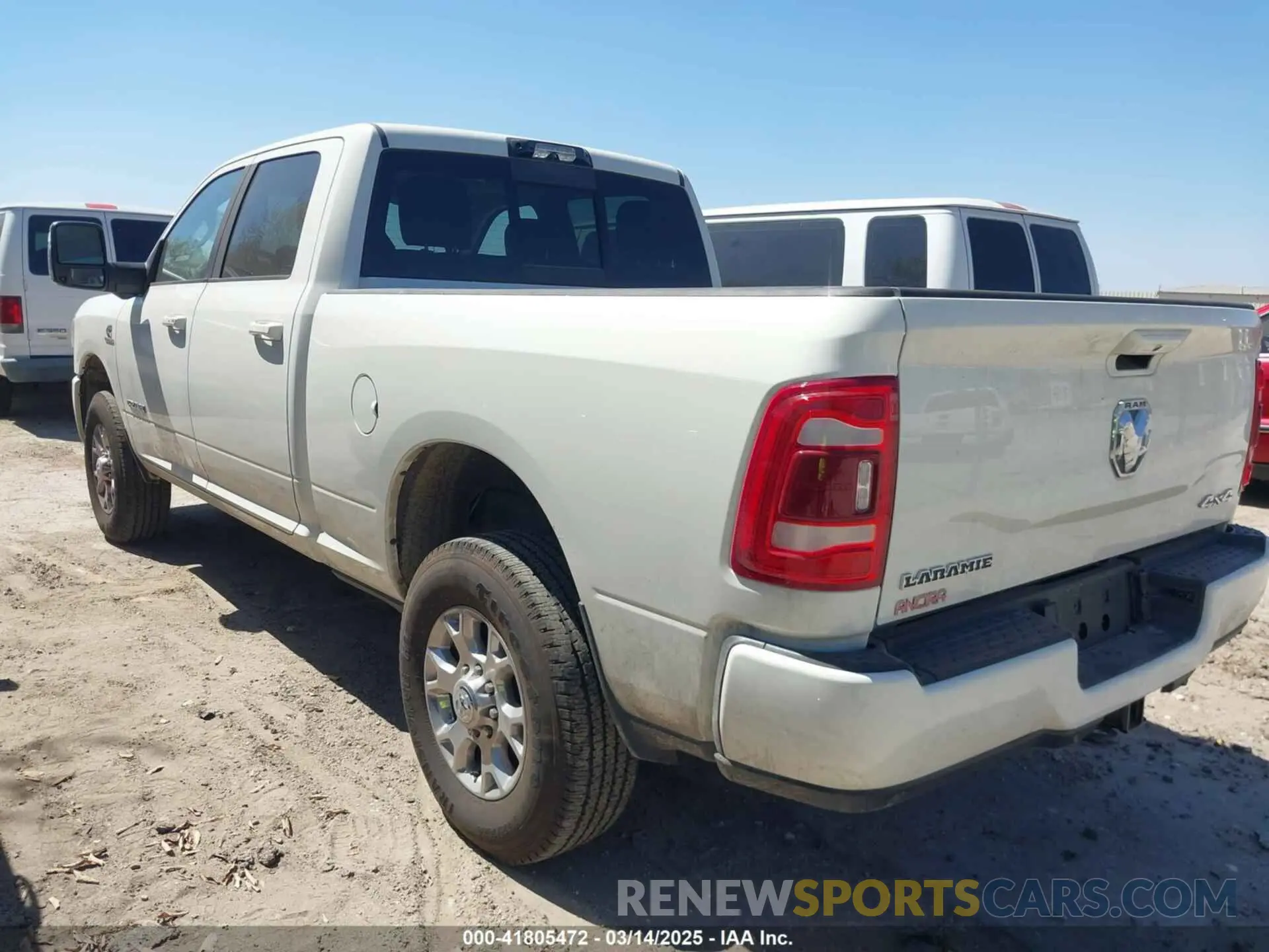 3 Photograph of a damaged car 3C6UR5FL8RG239740 RAM 2500 2024