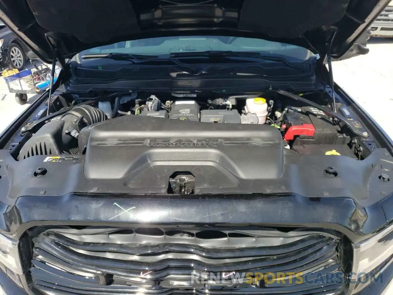 11 Photograph of a damaged car 3C6UR5FLXRG364108 RAM 2500 2024