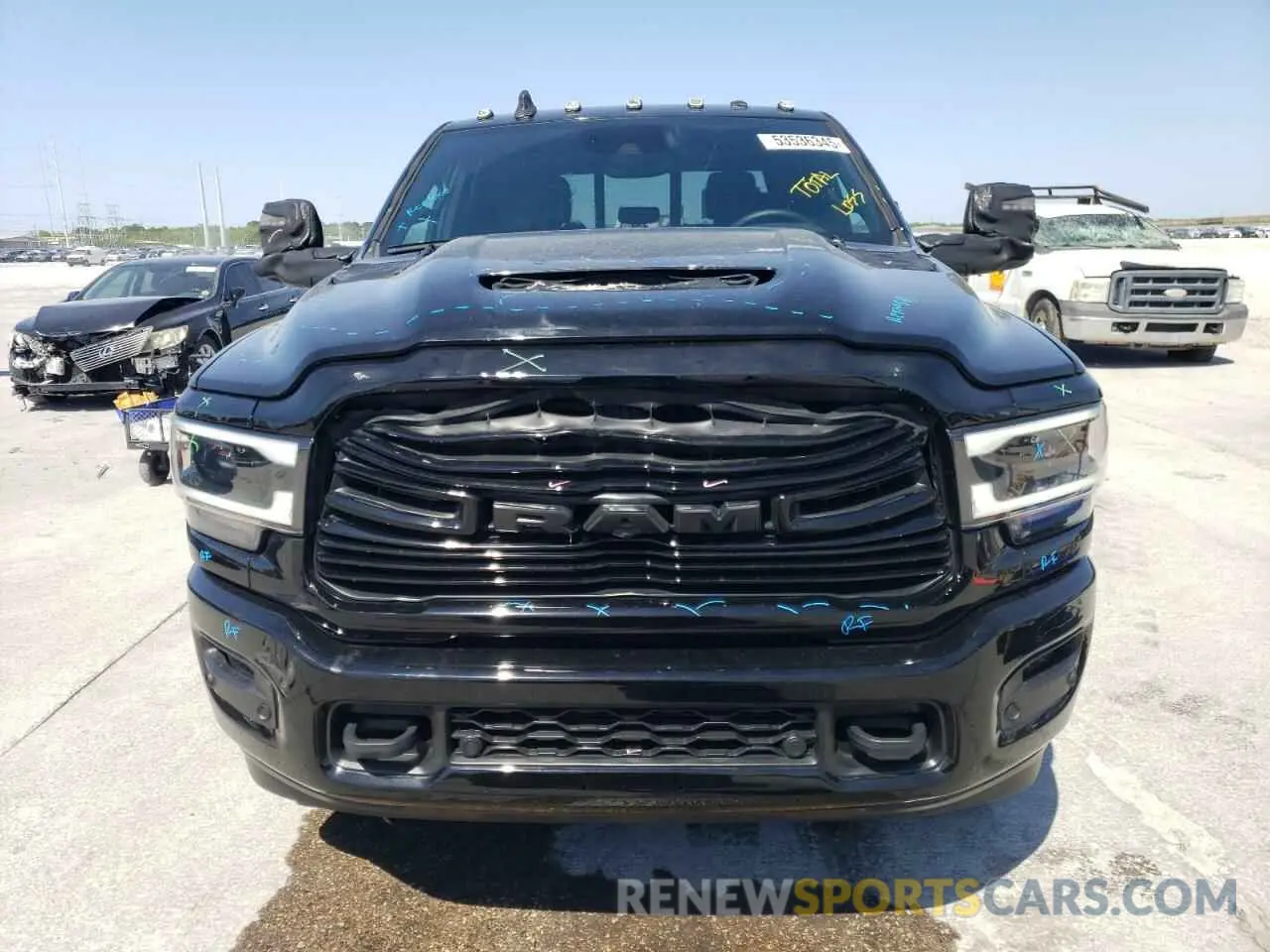 5 Photograph of a damaged car 3C6UR5FLXRG364108 RAM 2500 2024