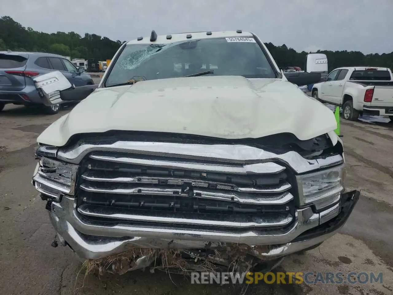 5 Photograph of a damaged car 3C6UR5GL4RG127824 RAM 2500 2024