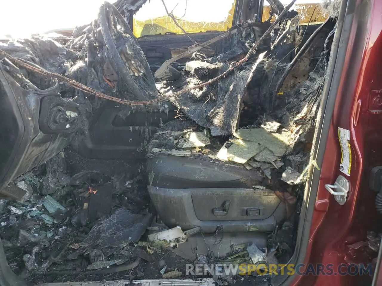 7 Photograph of a damaged car 3C6UR5GL4RG253584 RAM 2500 2024