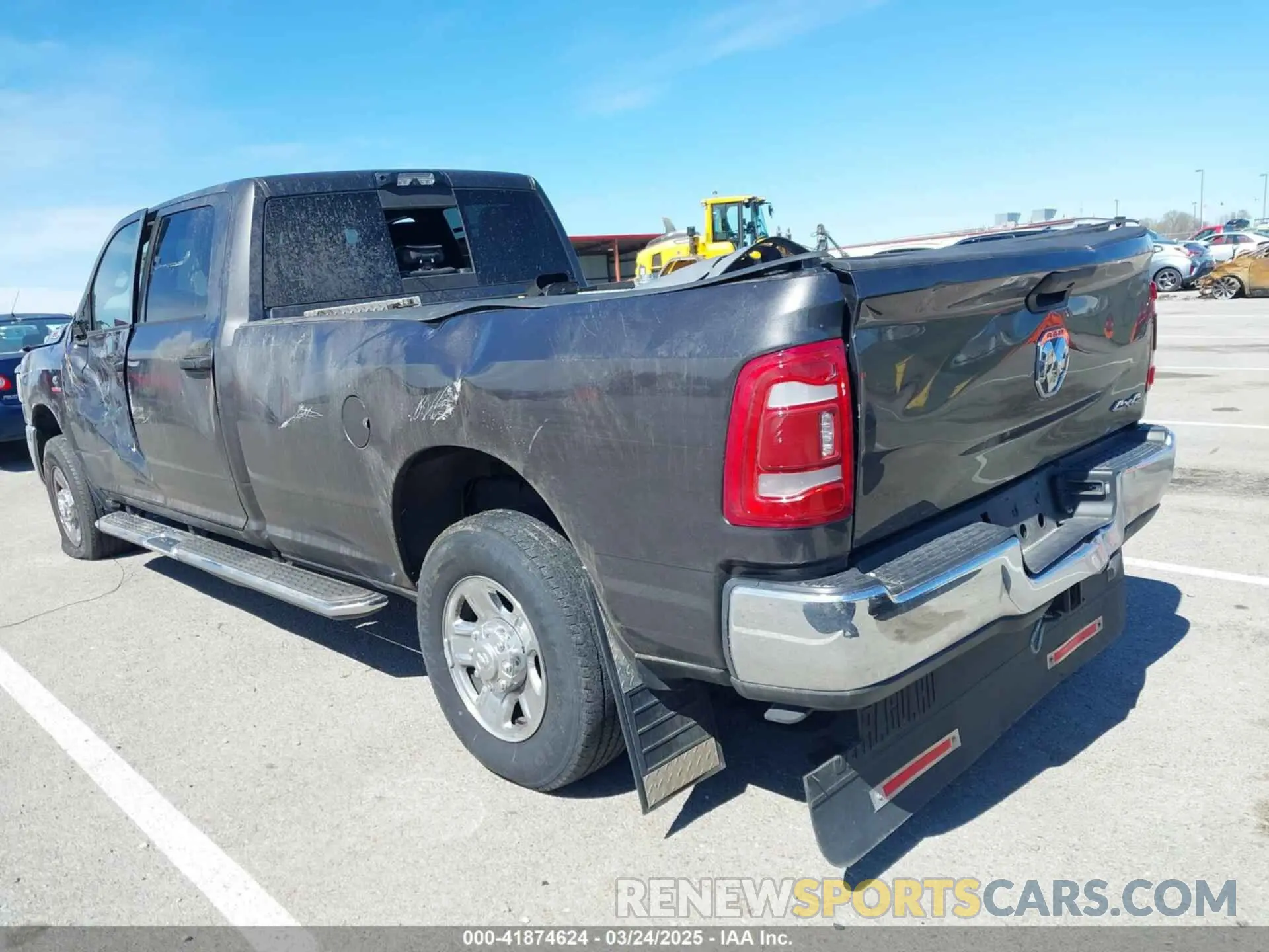3 Photograph of a damaged car 3C6UR5HL1RG269501 RAM 2500 2024
