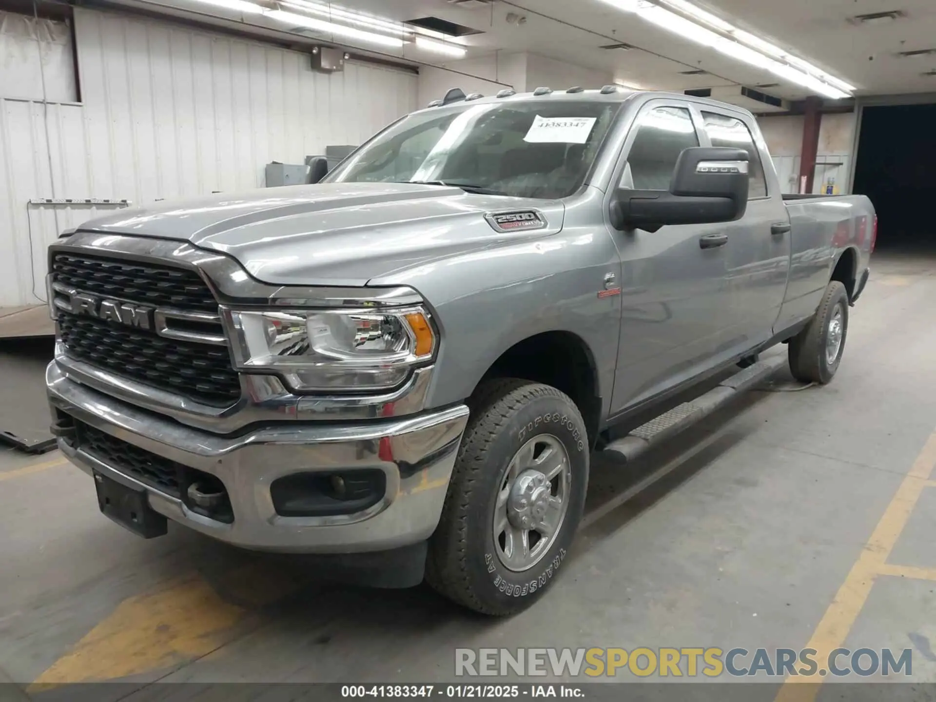 2 Photograph of a damaged car 3C6UR5HL6RG189322 RAM 2500 2024