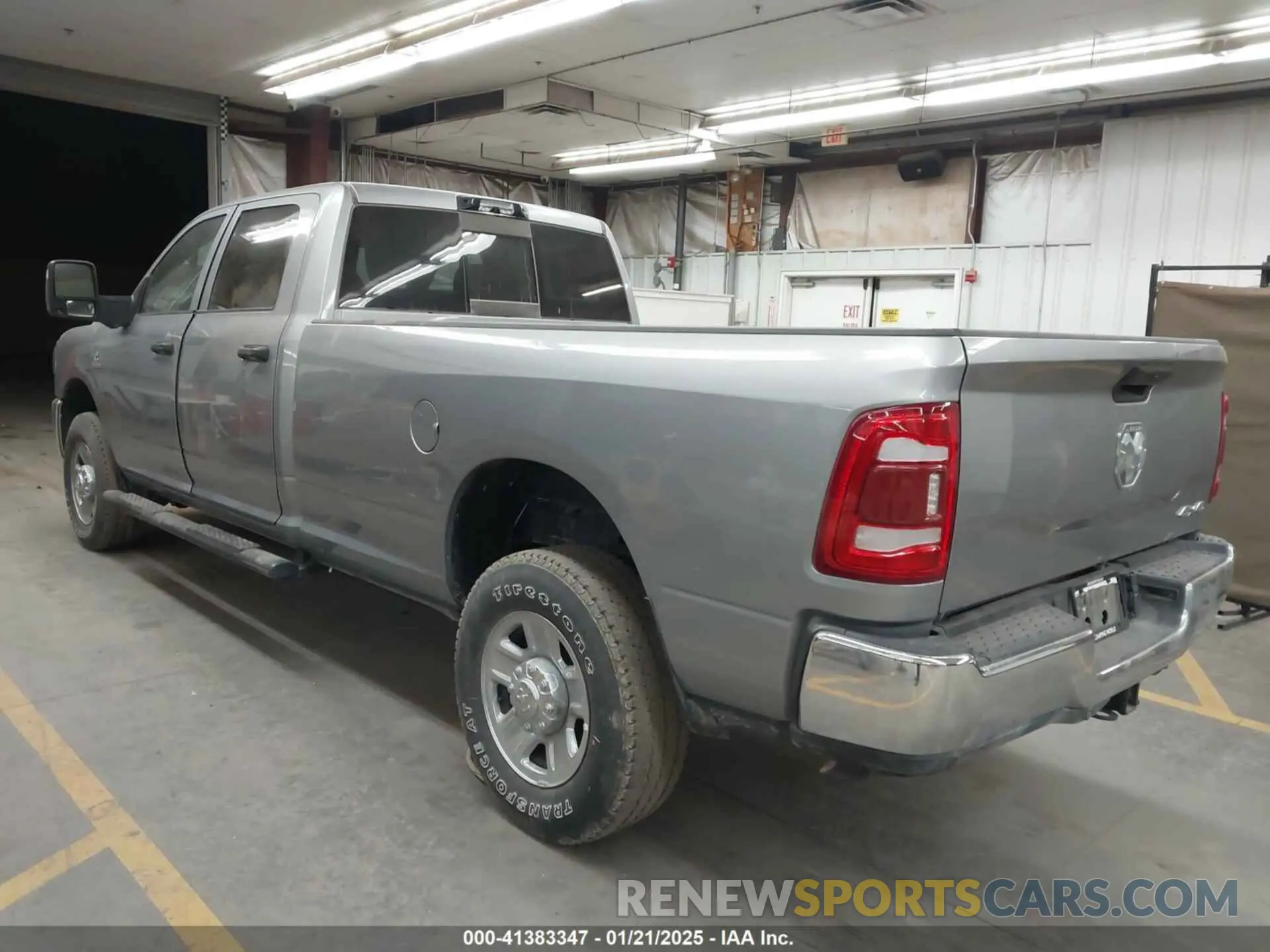 3 Photograph of a damaged car 3C6UR5HL6RG189322 RAM 2500 2024
