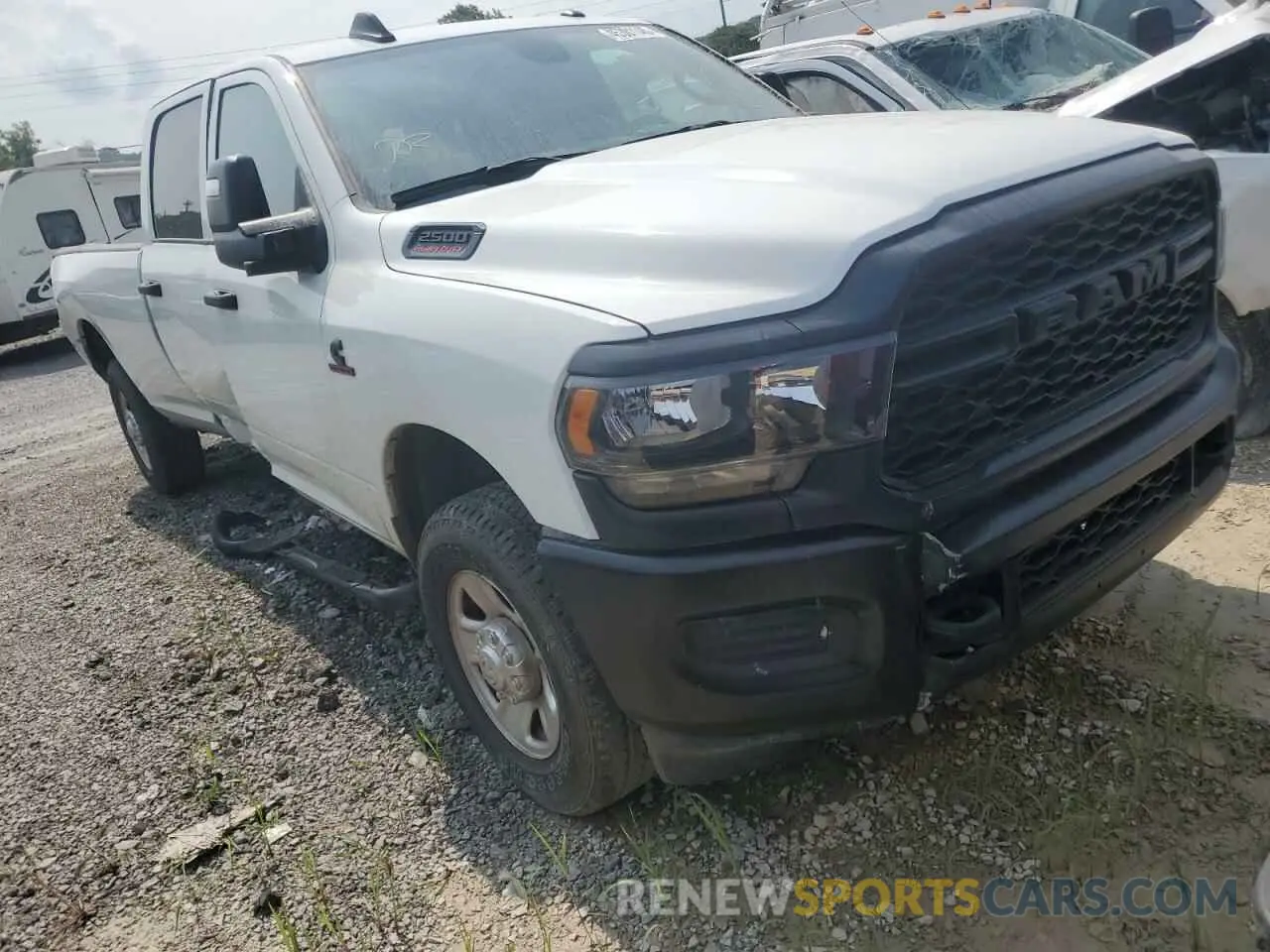 4 Photograph of a damaged car 3C6UR5HL6RG270224 RAM 2500 2024
