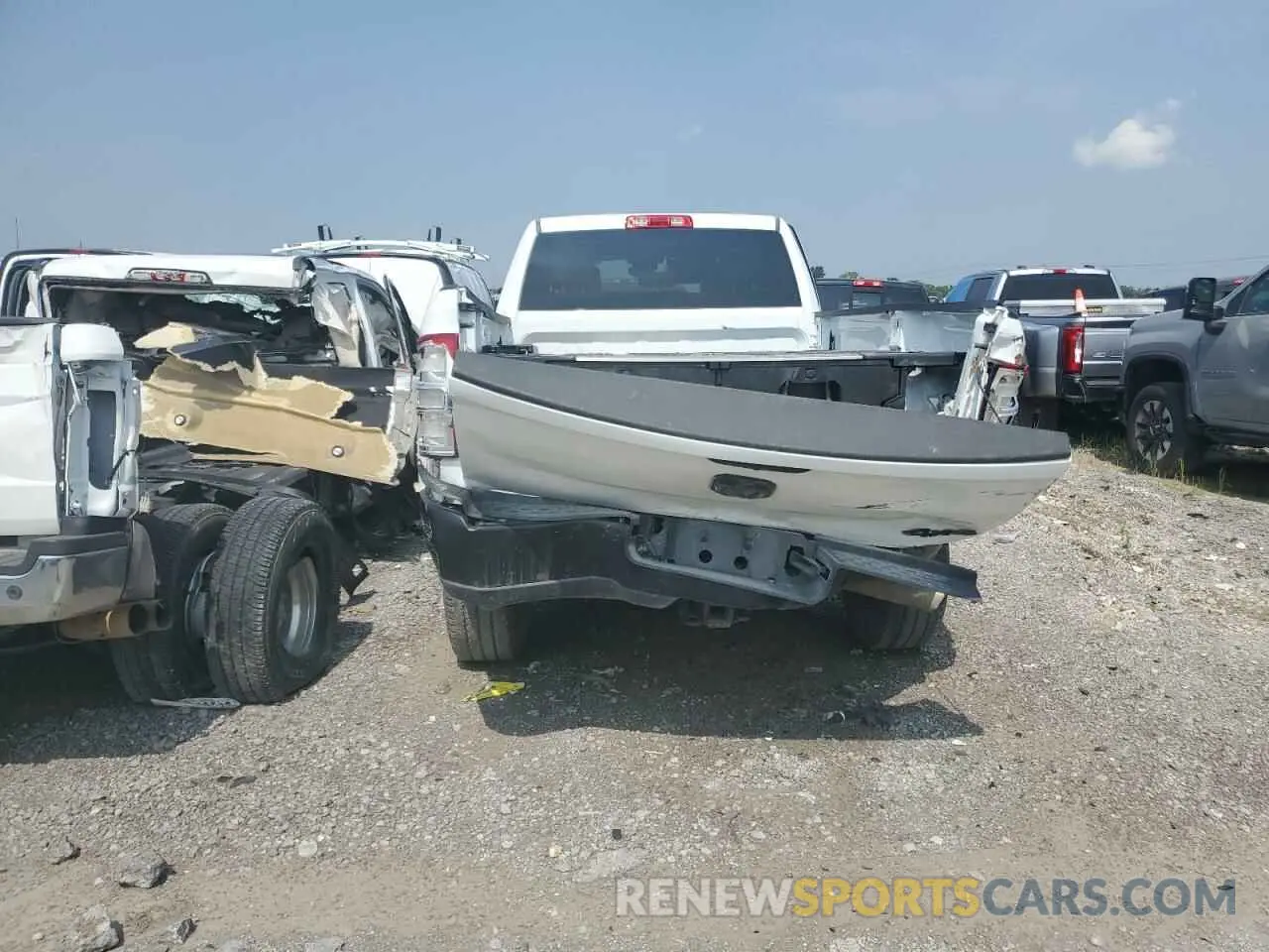 6 Photograph of a damaged car 3C6UR5HL6RG270224 RAM 2500 2024