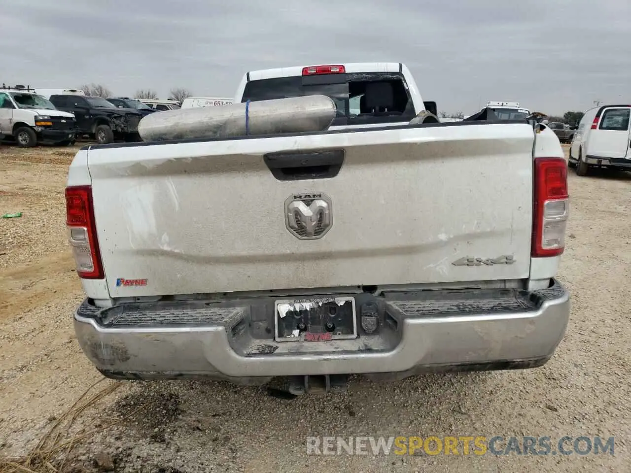 6 Photograph of a damaged car 3C6UR5HL6RG270451 RAM 2500 2024
