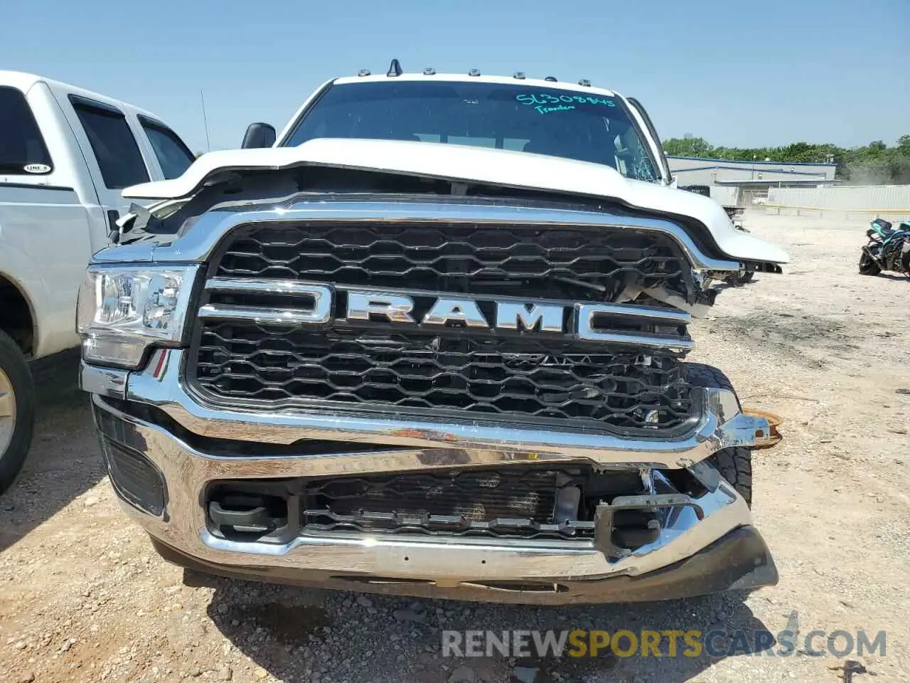 5 Photograph of a damaged car 3C6UR5HL9RG141202 RAM 2500 2024