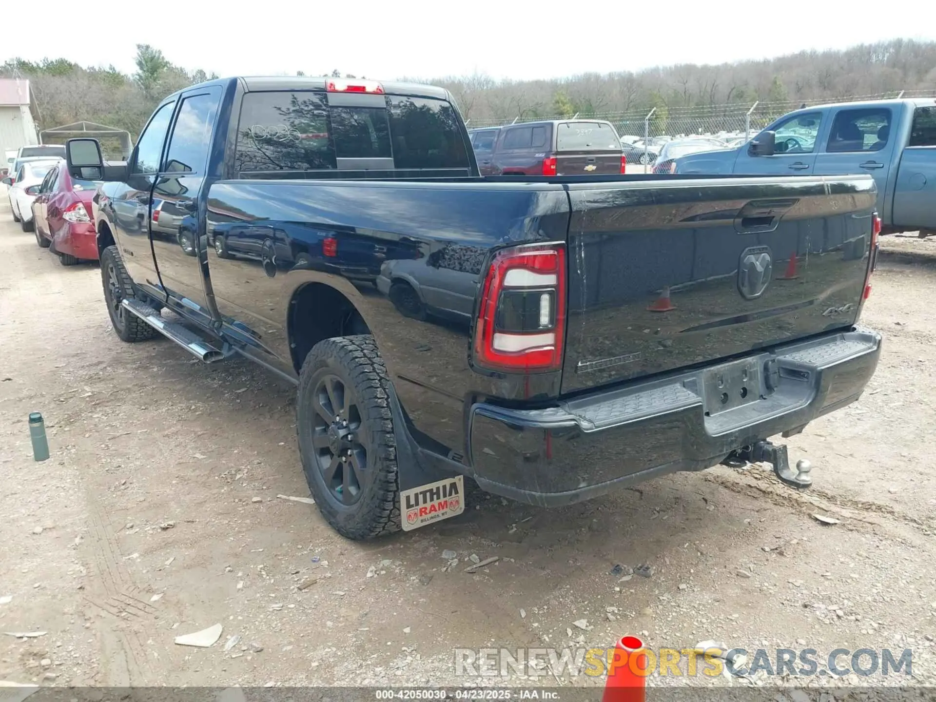3 Photograph of a damaged car 3C6UR5JLXRG315028 RAM 2500 2024