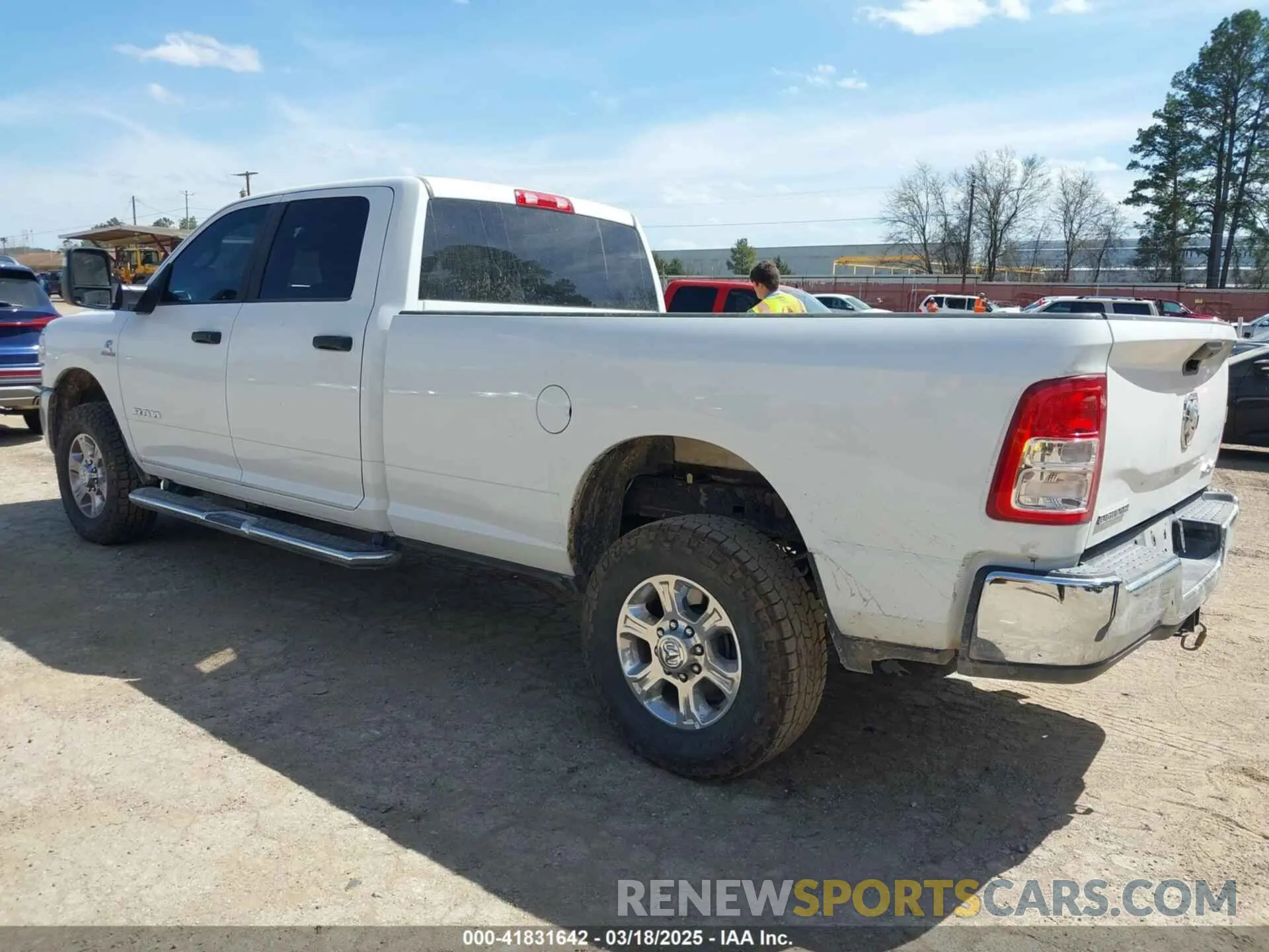 3 Photograph of a damaged car 3C6UR5JLXRG340205 RAM 2500 2024