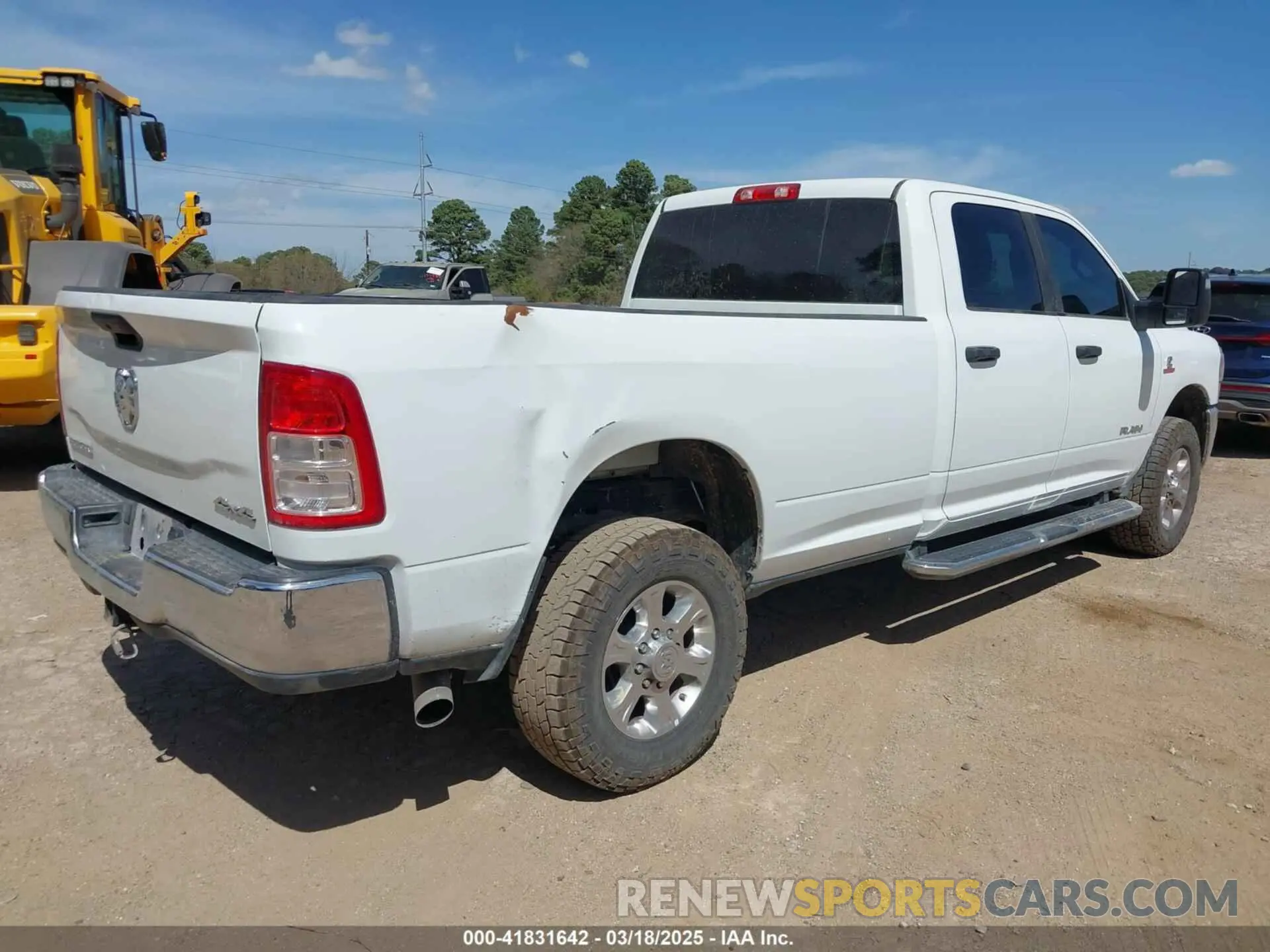 4 Photograph of a damaged car 3C6UR5JLXRG340205 RAM 2500 2024