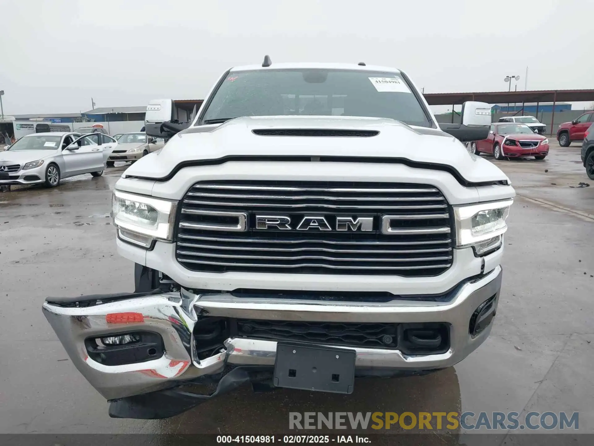 13 Photograph of a damaged car 3C6UR5NL7RG143695 RAM 2500 2024