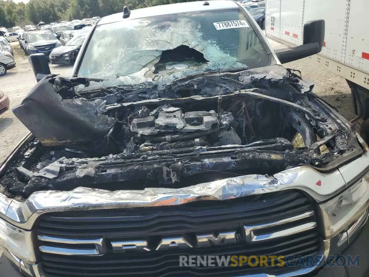 11 Photograph of a damaged car 3C63R3DL4KG675106 RAM 3500 2019