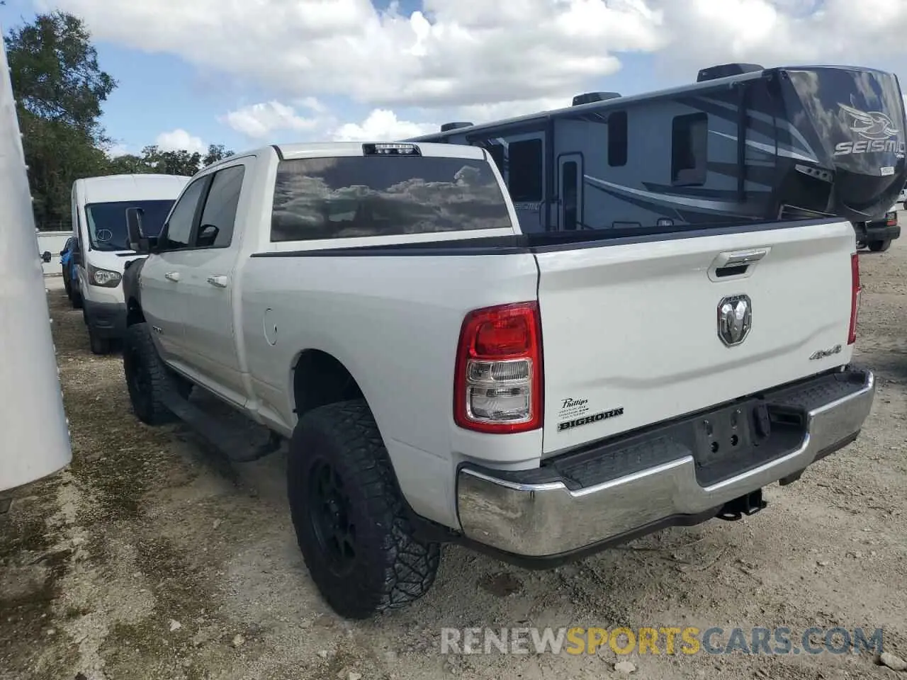 2 Photograph of a damaged car 3C63R3DL4KG675106 RAM 3500 2019