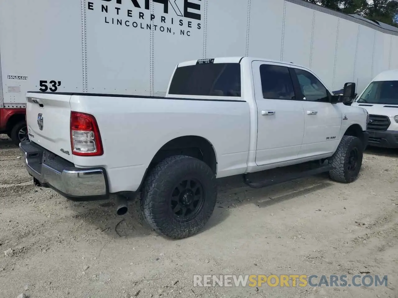 3 Photograph of a damaged car 3C63R3DL4KG675106 RAM 3500 2019