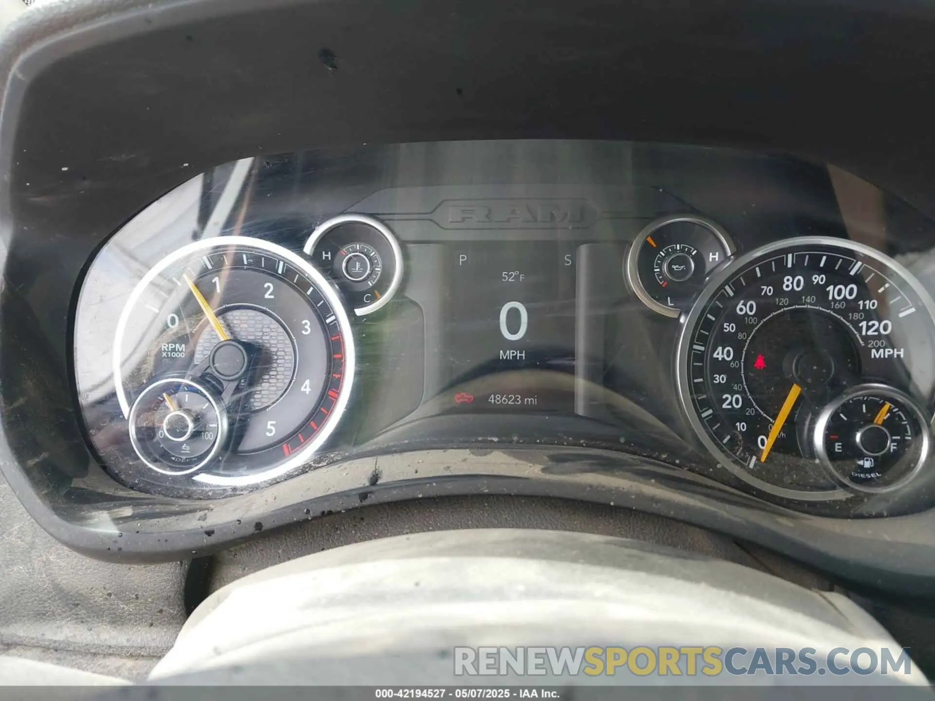 7 Photograph of a damaged car 3C63R3GL8KG695015 RAM 3500 2019